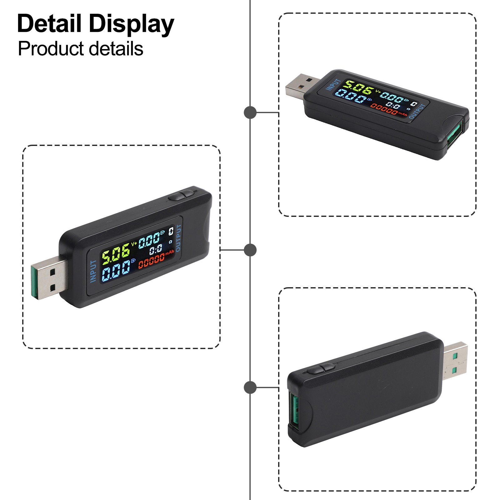Accurate USB C Power Meter Tester with Energy Impedance Timing Features - Picture 29 of 59