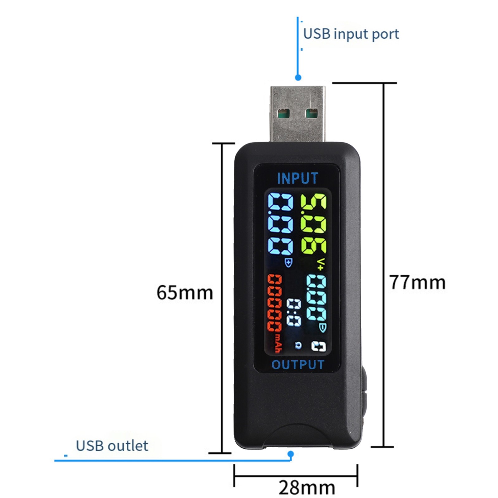 Accurate USB C Power Meter Tester with Energy Impedance Timing Features - Picture 28 of 59