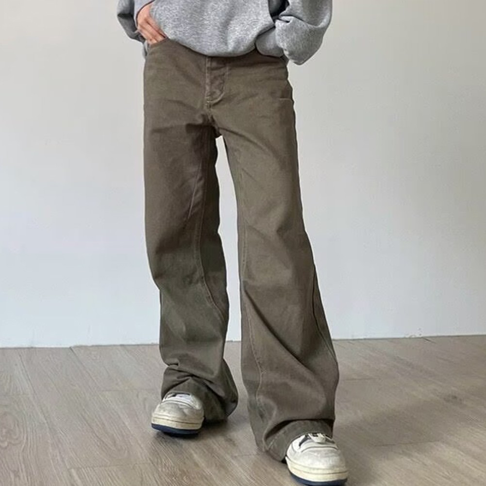 Relaxed Vintage Straight Leg Trousers in a Timeless Design for Everyday Use - Picture 11 of 17