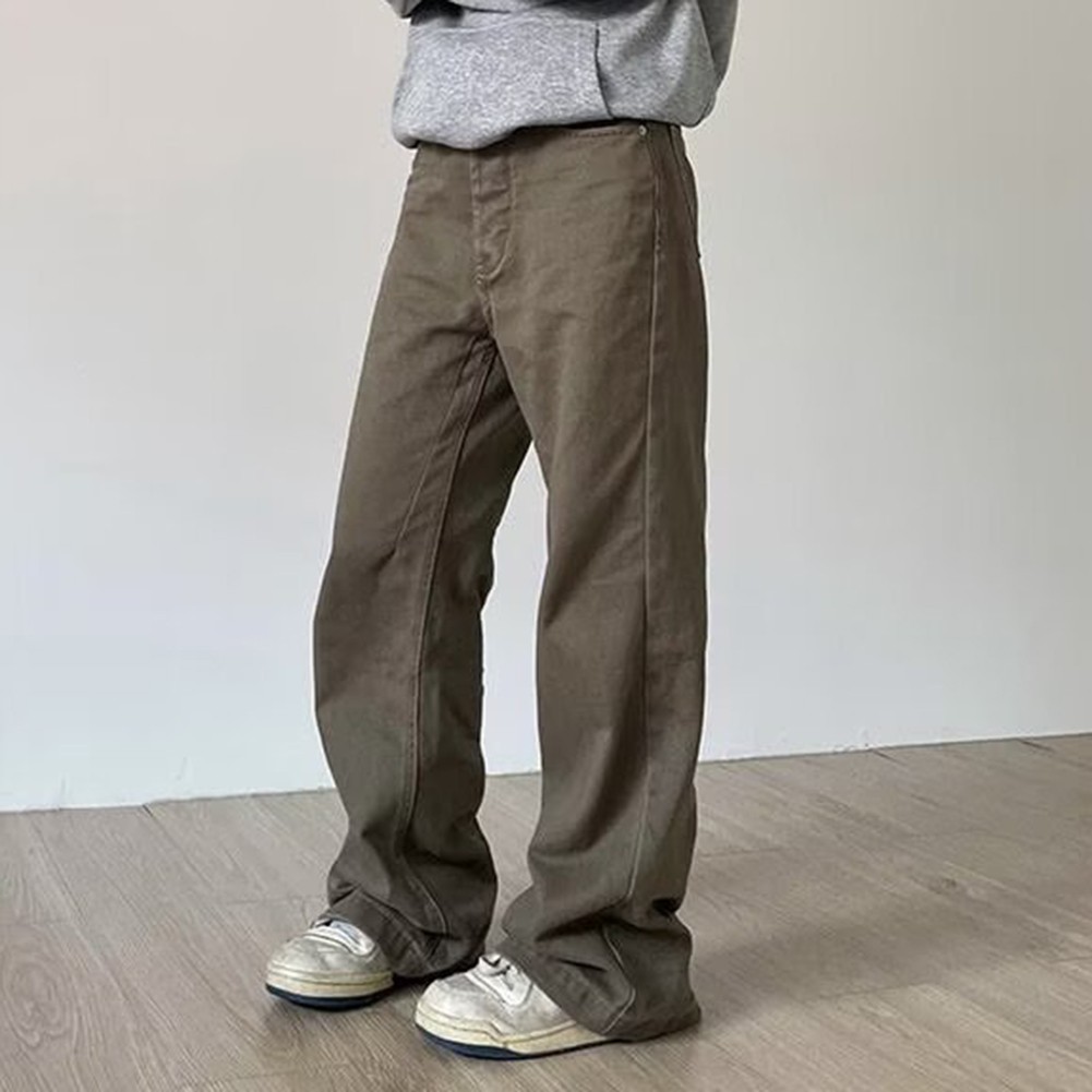 Relaxed Vintage Straight Leg Trousers in a Timeless Design for Everyday Use - Picture 15 of 17