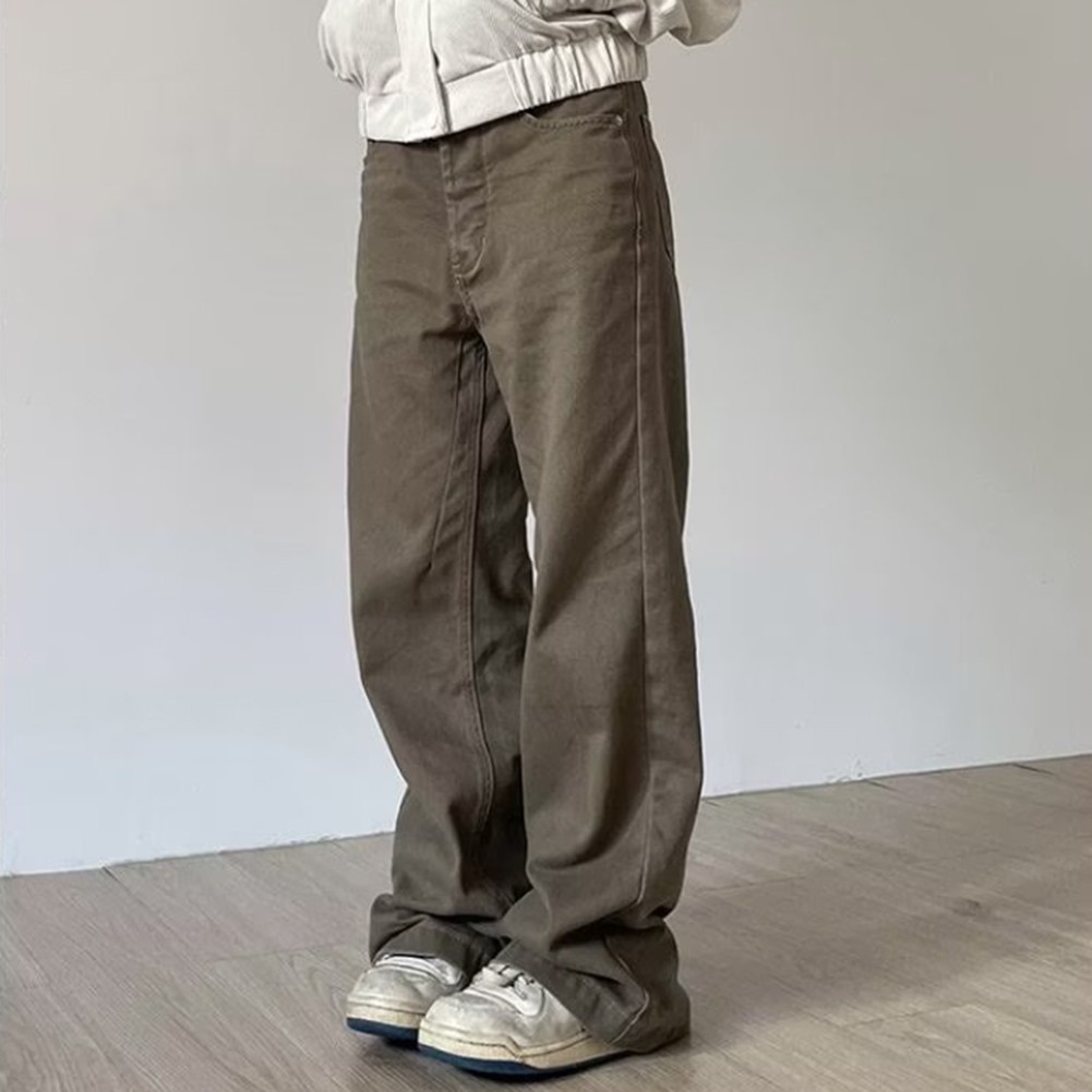 Relaxed Vintage Straight Leg Trousers in a Timeless Design for Everyday Use - Picture 12 of 17