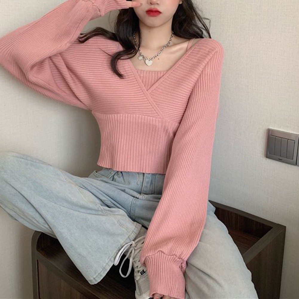 Causal Style Solid Color For Women's Long Sleeve Top Perfect for Vacation Days - Picture 23 of 40