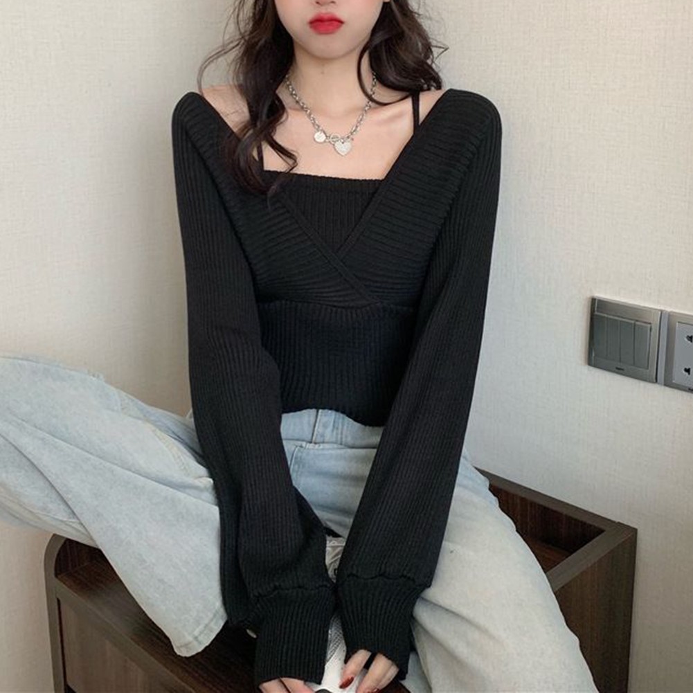 Causal Style Solid Color For Women's Long Sleeve Top Perfect for Vacation Days - Picture 34 of 40