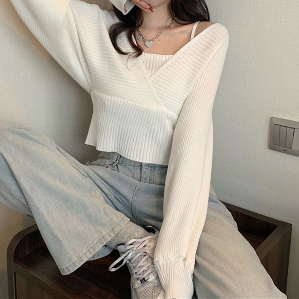 Causal Style Solid Color For Women's Long Sleeve Top Perfect for Vacation Days - Picture 18 of 40