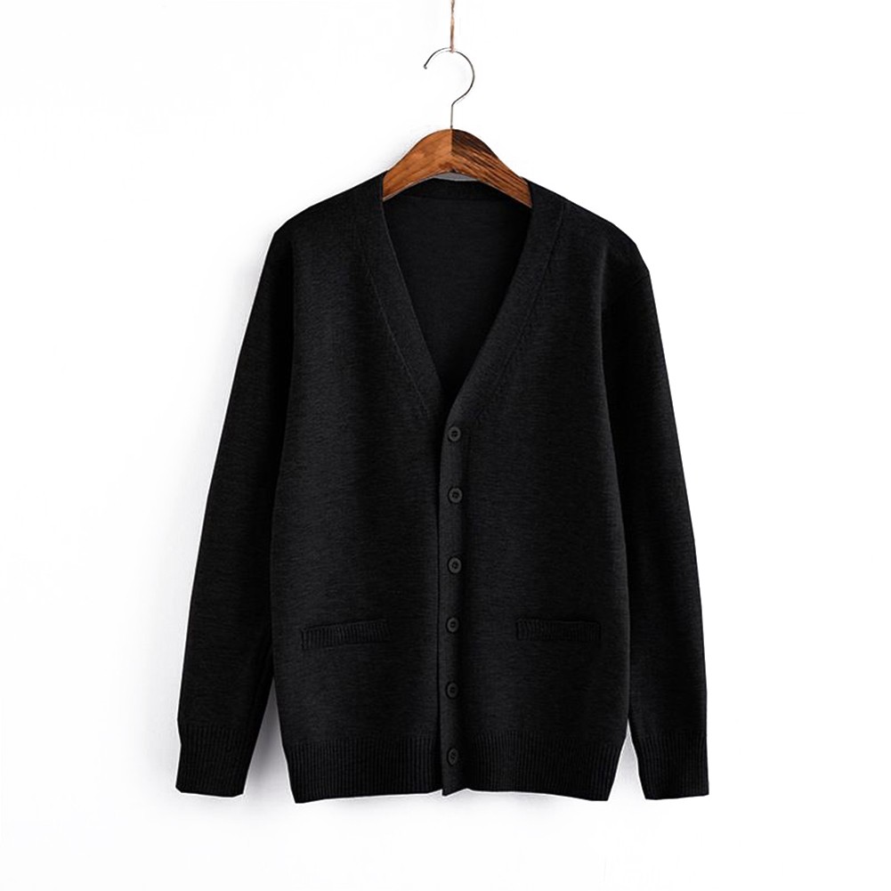 Cardigan décontracté offres en tricot pour femme Kawaii avec col en V élégant et co