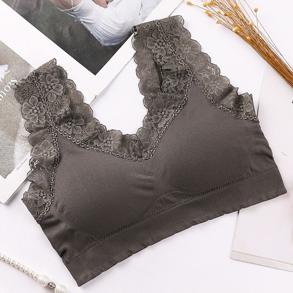 Elegante chaleco deportivo para mujer con una forma de U única y hermosos detalles de encaje - Imagen 21 de 25