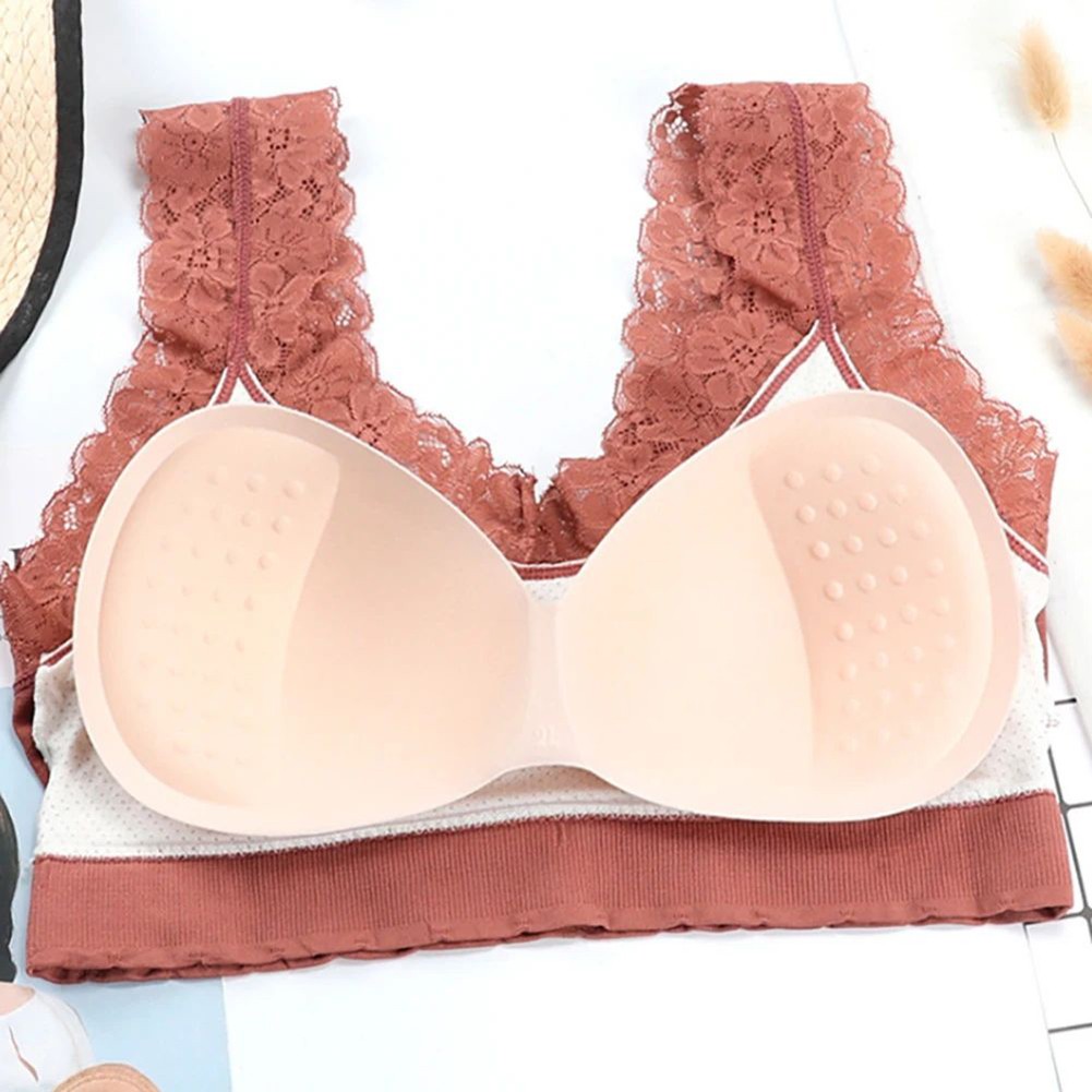 Elegante chaleco deportivo para mujer con una forma de U única y hermosos detalles de encaje - Imagen 17 de 25