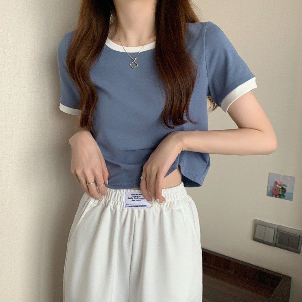 Cute and Simple Womens Tops in Comfortable Fit with Fun Color Variants