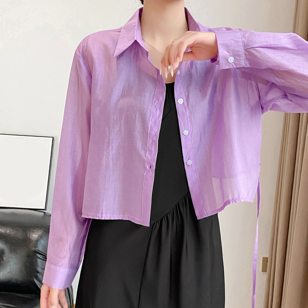 Womens Everyday Thin Shirt Offering Comfort and Sun Protection Features - Picture 15 of 28