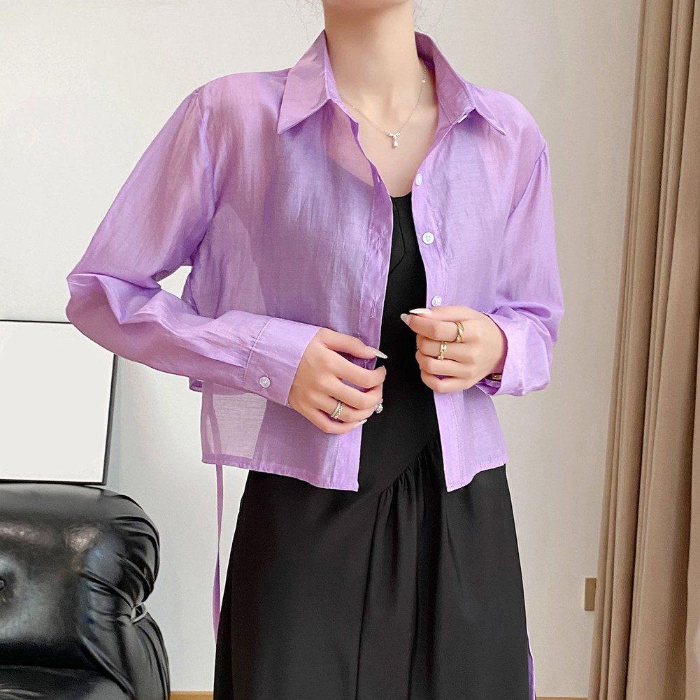 Womens Everyday Thin Shirt Offering Comfort and Sun Protection Features - Picture 16 of 28