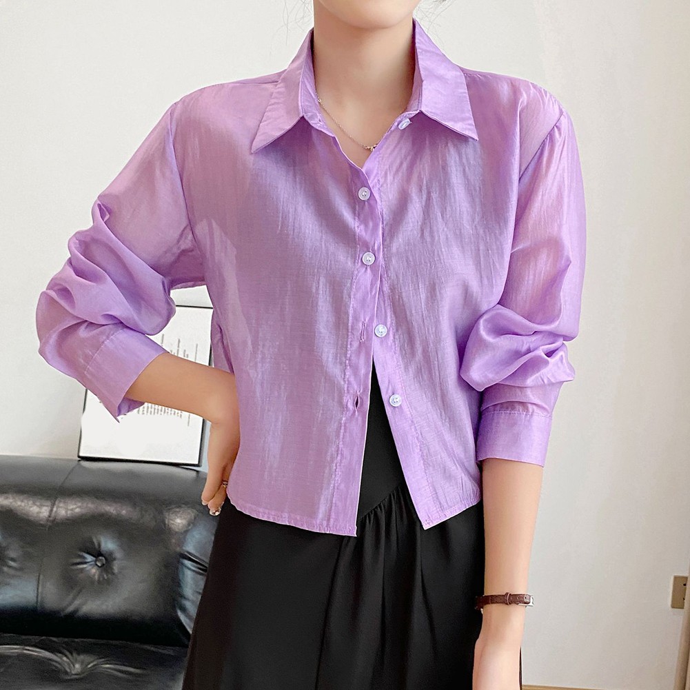 Womens Everyday Thin Shirt Offering Comfort and Sun Protection Features - Picture 13 of 28