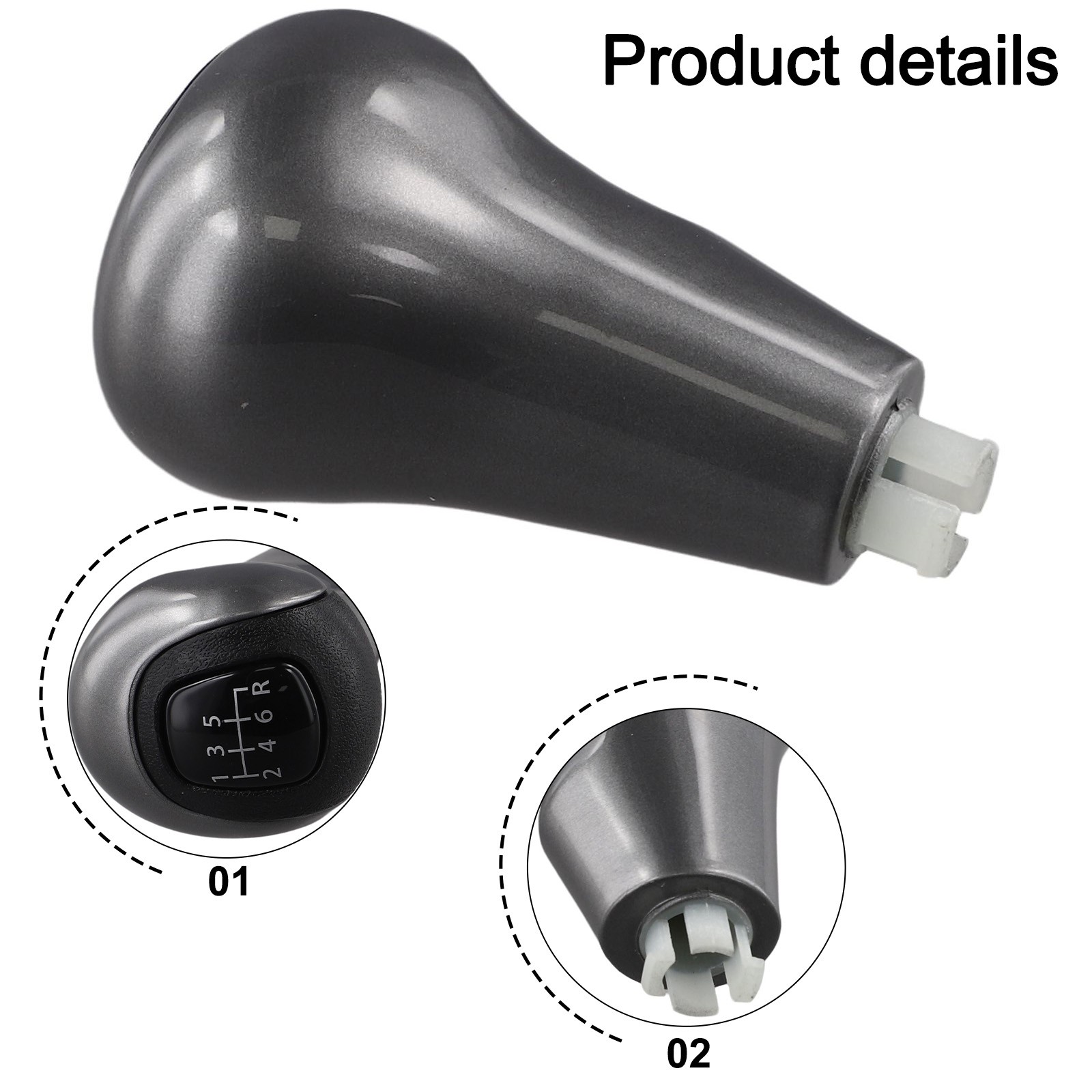 Easily Installed Gear Shift Knob Shifter for Honda For Civic Models from 06 11 - Picture 40 of 46