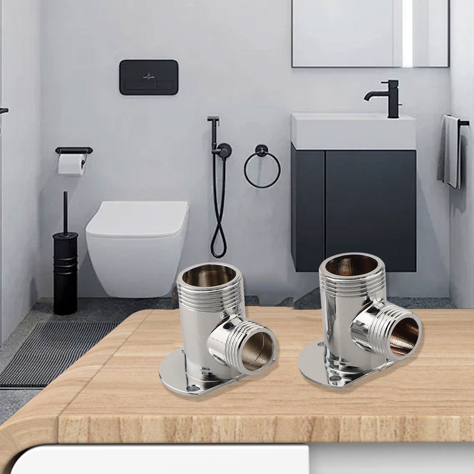 Soldes Convertisseur mural de construction en laiton pour diverses applications de plomberie