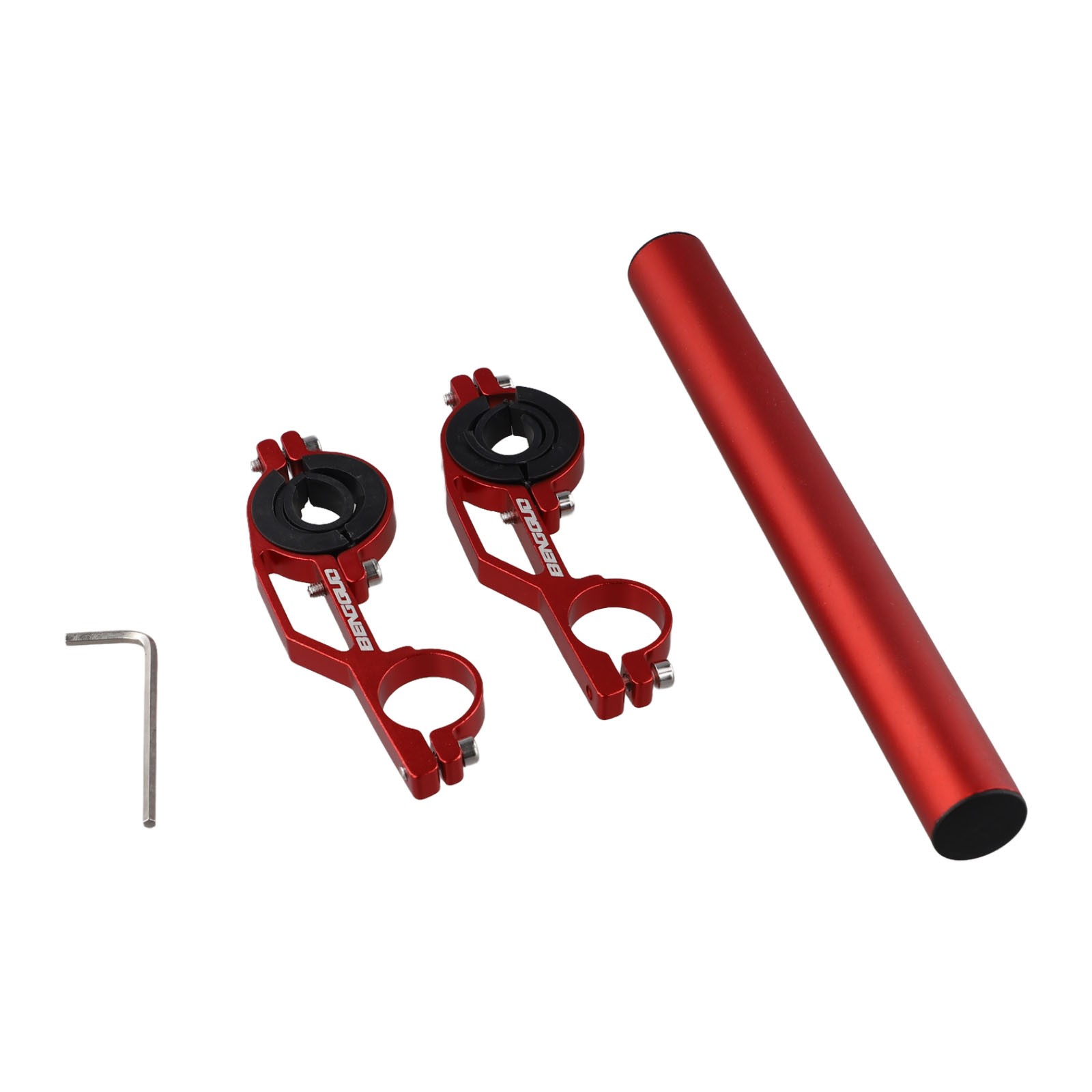 Prolunga manubrio bici alluminio perfetto per supporti luce e porta telefono - Picture 23 of 31