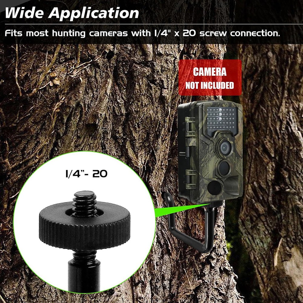 Hunting Camera Mounting Bracket Made Of Steel Designed For Stability In Nature - Picture 9 of 56