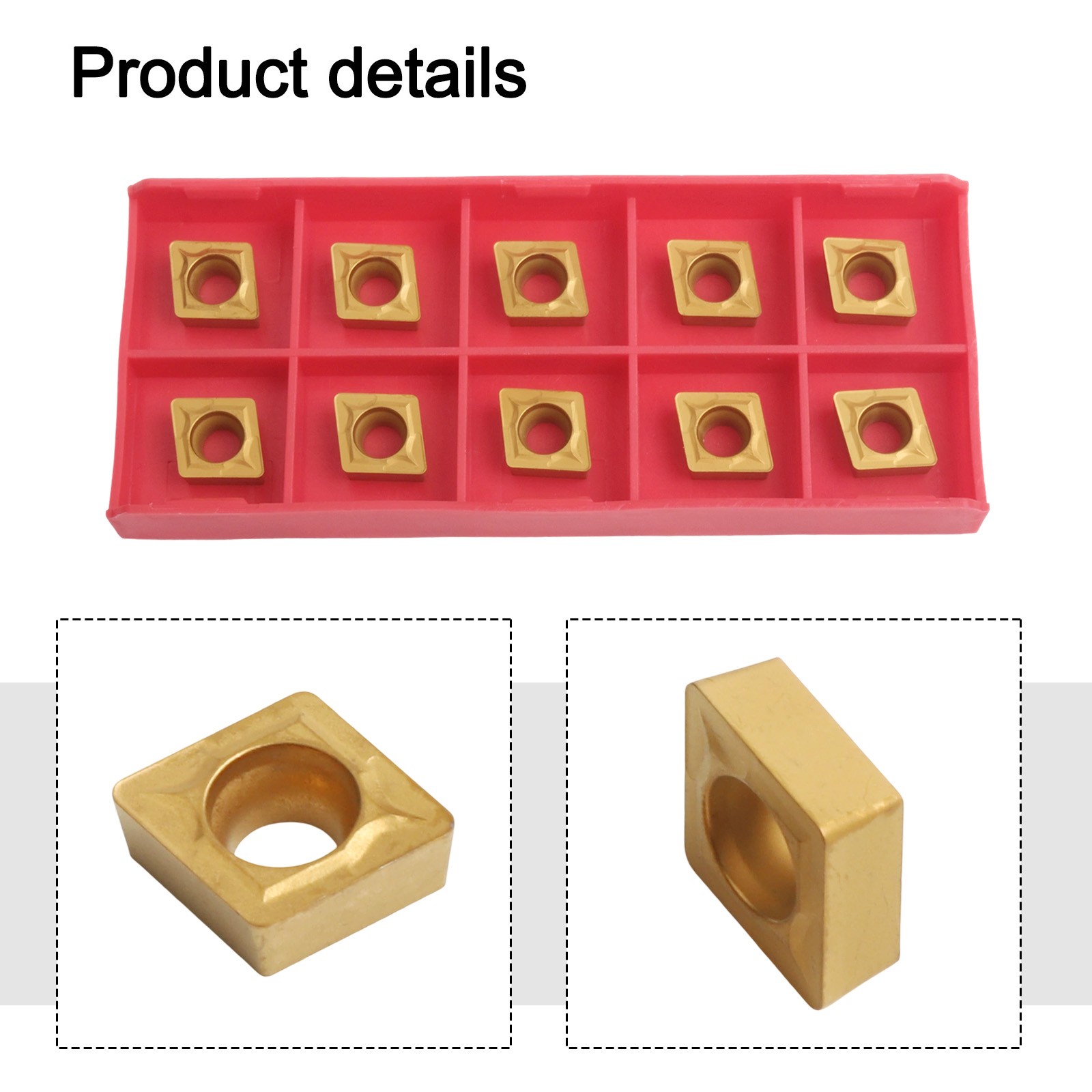 CCMT09T308-HM CCMT32.52 CNC carbide turning insert For SCLCR Holder