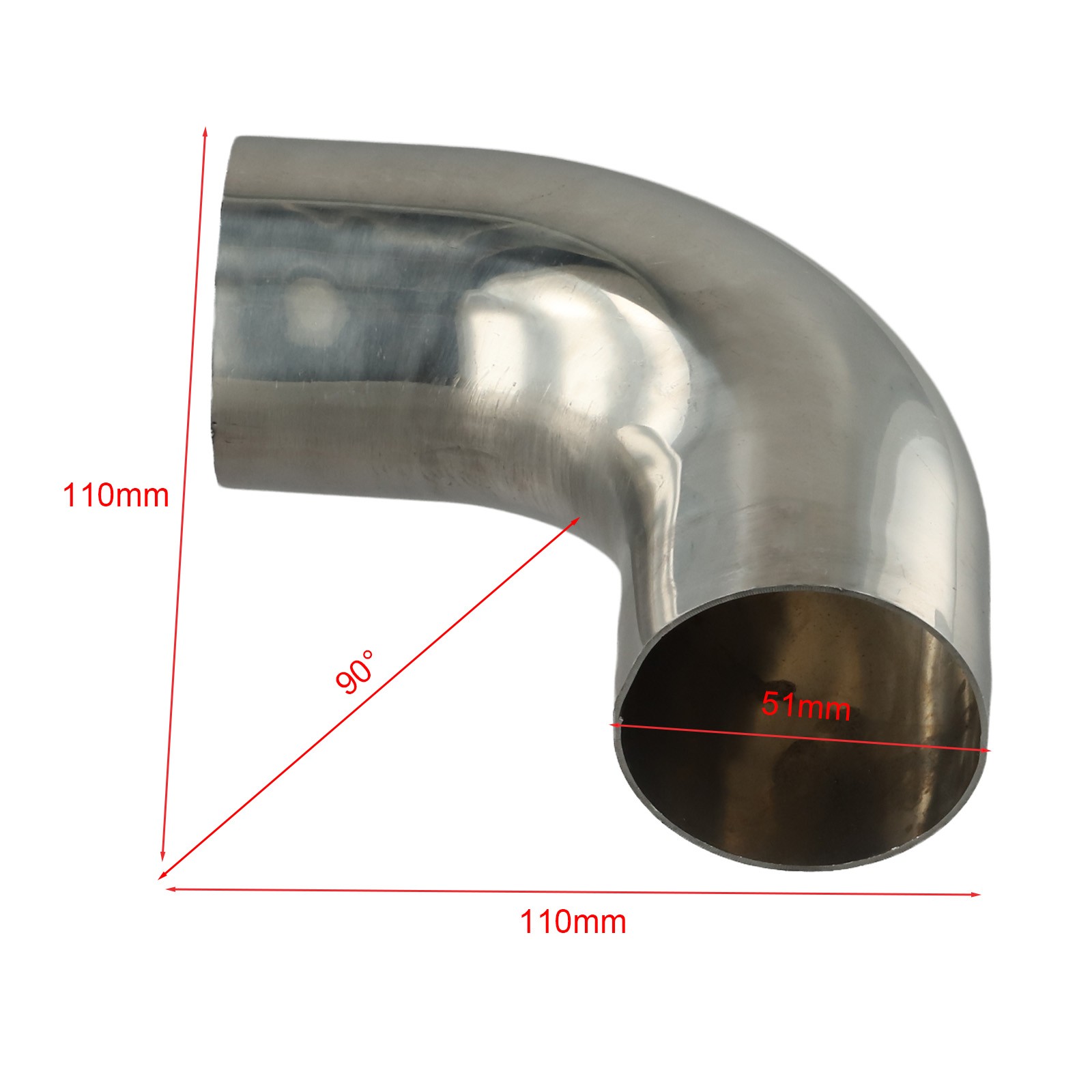 Coude polyvalent 90 degrés en acier inoxydable pour réparations d'échappement - Picture 75 of 79