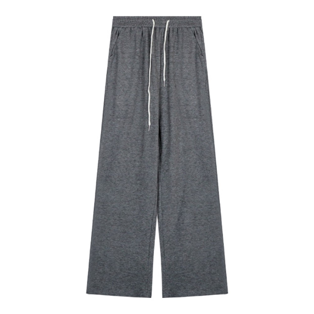 Lightweight Womens High Waist Trousers Draped Sweatpants for Summer Days - Picture 13 of 22