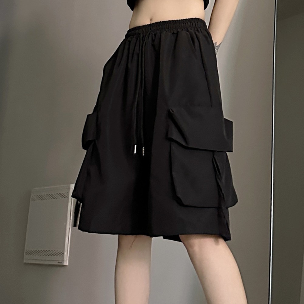 Summer Trousers for Women with Comfortable Loose Fit and Cargo Pockets - Picture 13 of 27