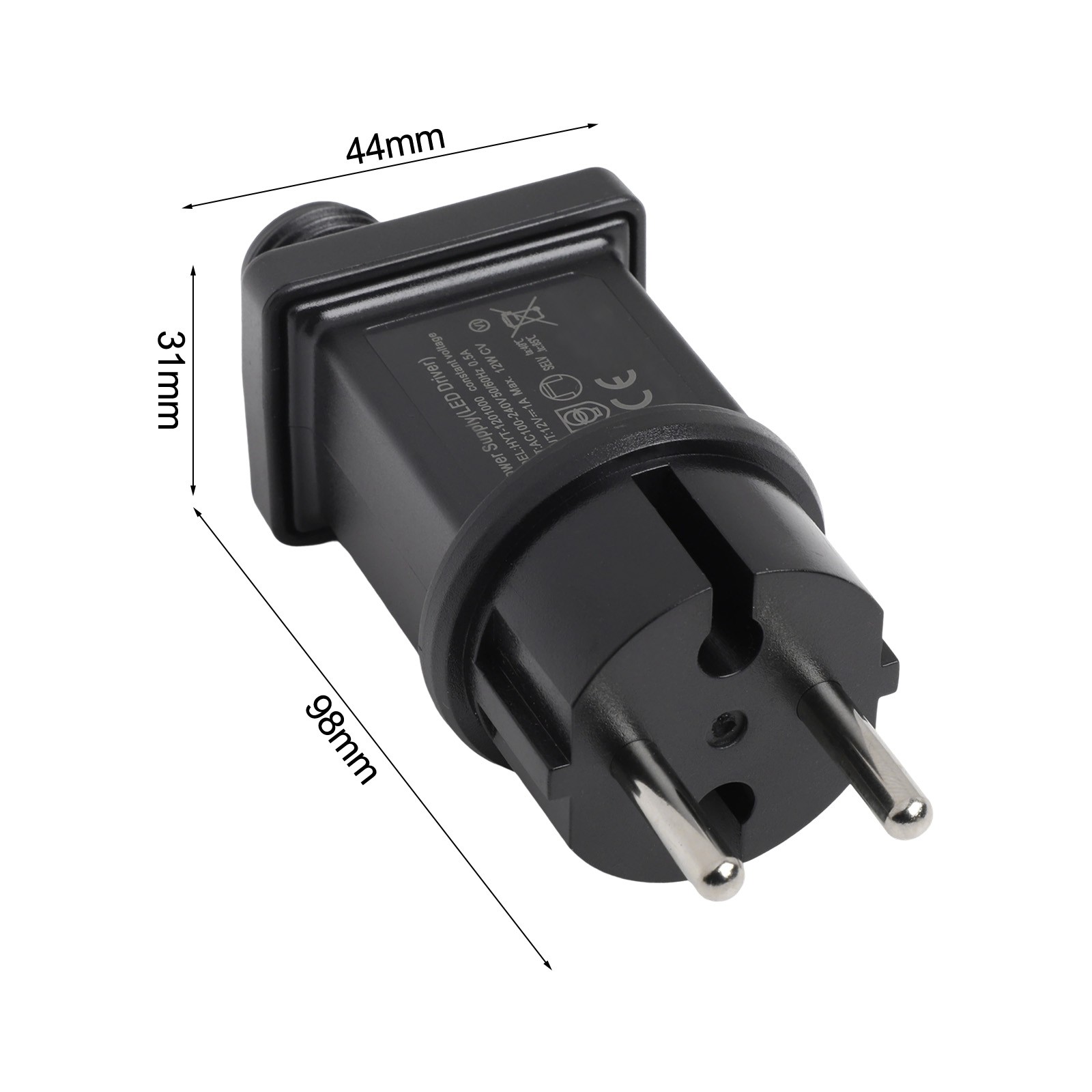 IP44 Wasserdichter 12V Trafo für sicheren Betrieb von LED Lichterketten - Bild 41 von 52