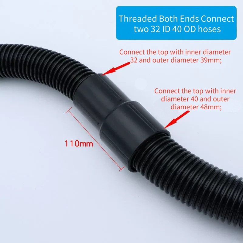 Replacement Connector Pipe for Vacuum Cleaners Compatible with 40mm Hoses - Bild 19 von 27