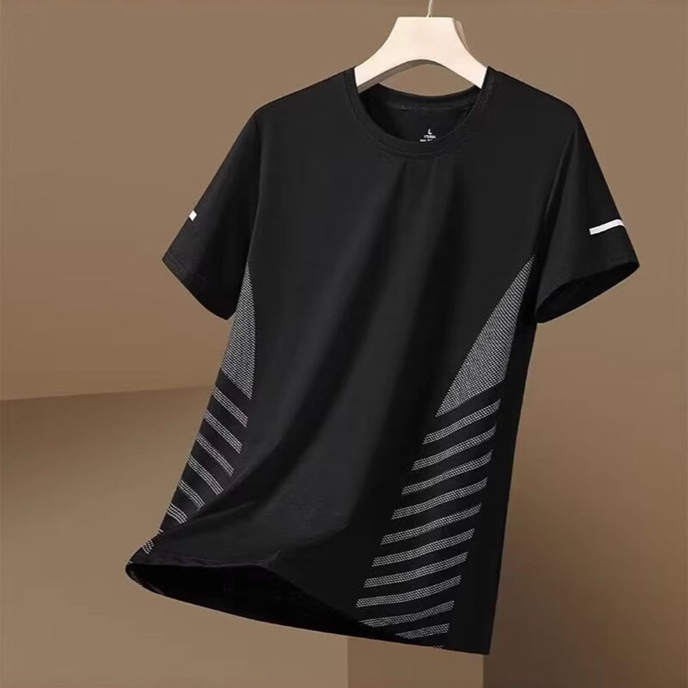 Men's Lightweight Sports T Shirt Featuring Loose Fit and Quick Dry Fabric - Bild 7 von 8