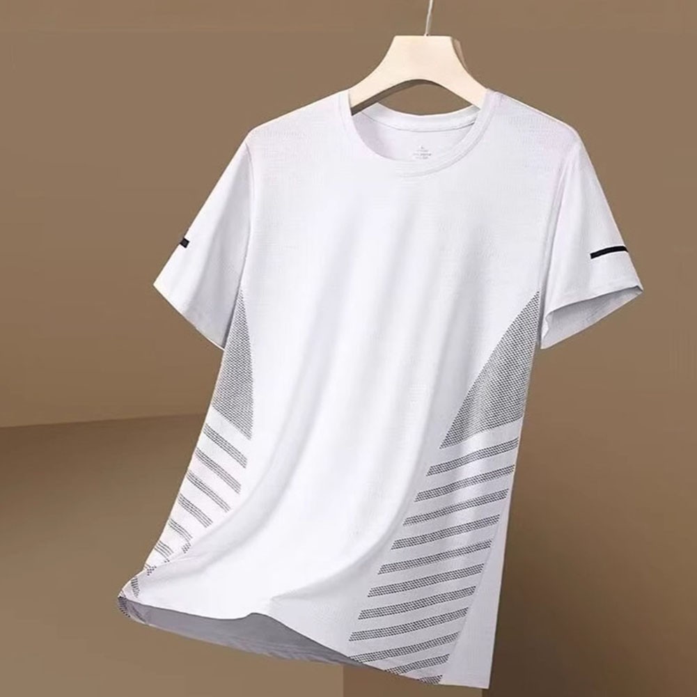 Men's Lightweight Sports T Shirt Featuring Loose Fit and Quick Dry Fabric - Bild 8 von 8