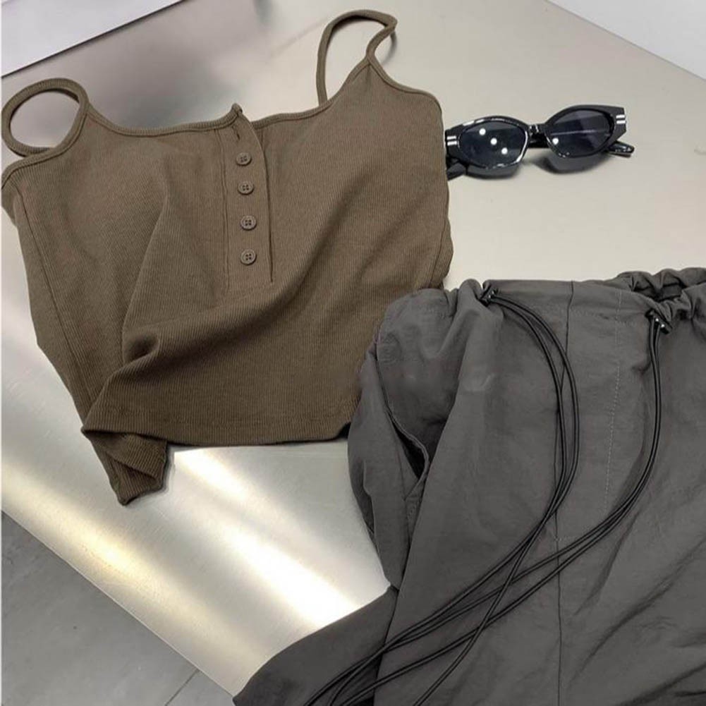 Funktionelles Damen Freizeit Tank Top süß geknöpft Weste für Reise und Freiz - Bild 21 von 23