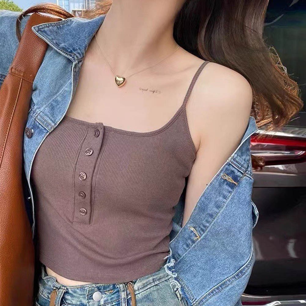 Funktionelles Damen Freizeit Tank Top süß geknöpft Weste für Reise und Freiz - Bild 20 von 23