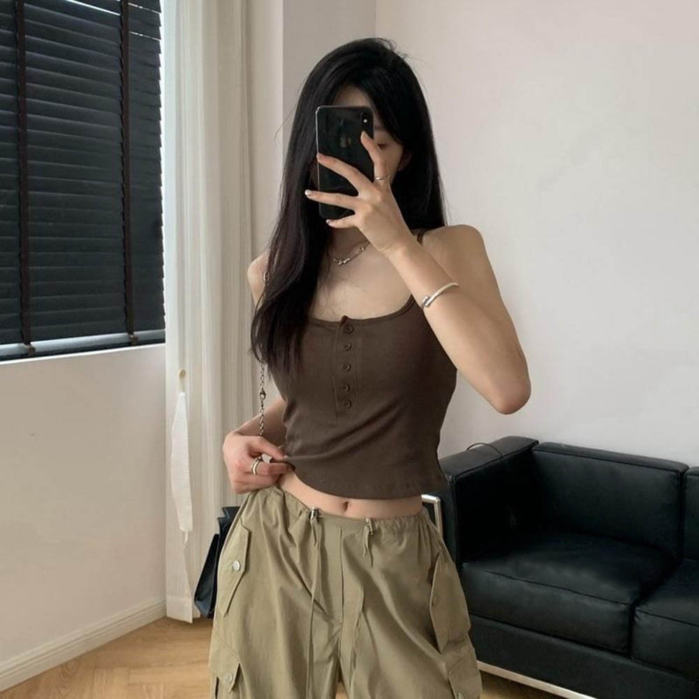 Funktionelles Damen Freizeit Tank Top süß geknöpft Weste für Reise und Freiz - Bild 22 von 23