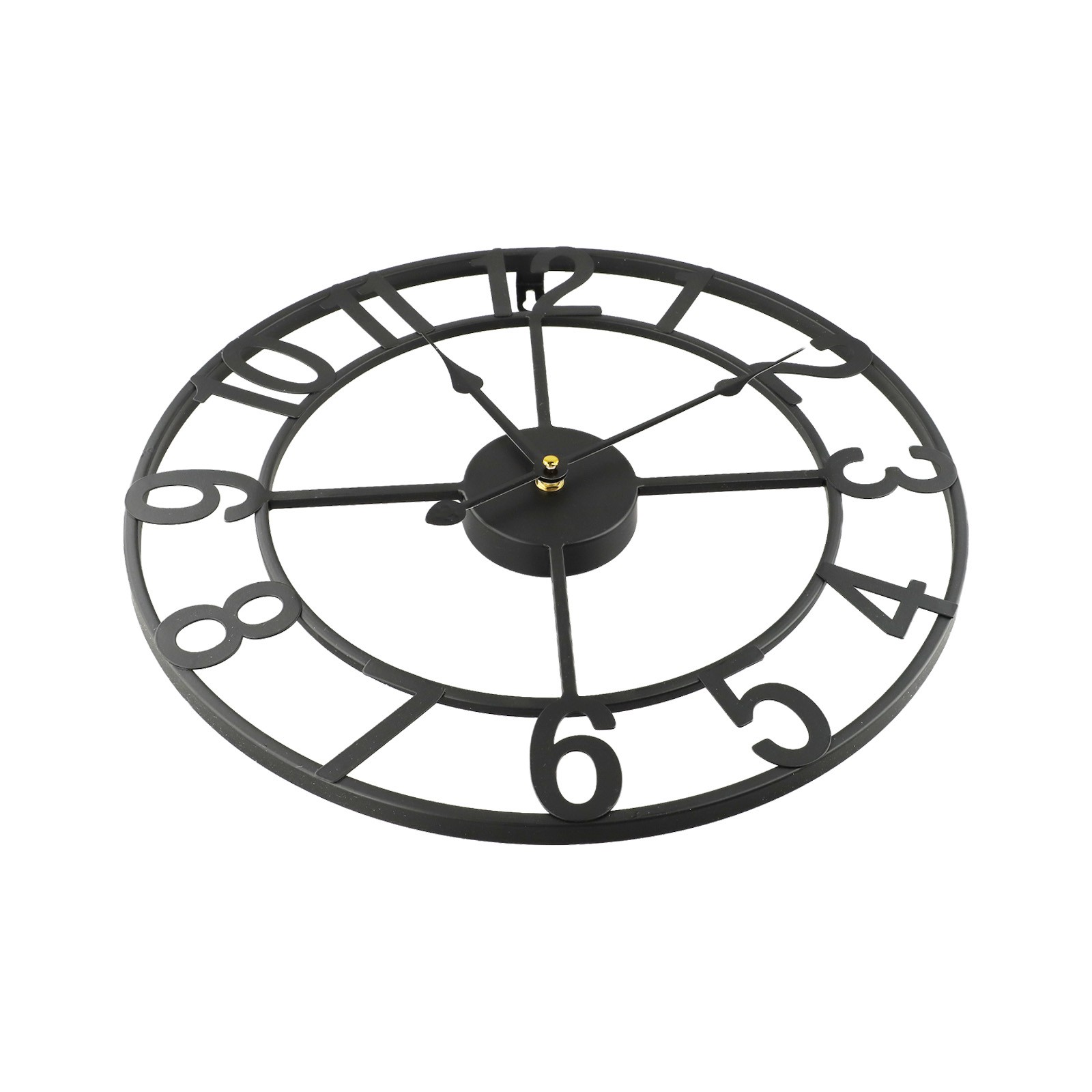 Stilvolle Wanduhr aus Metall für den Außenbereich perfekt für Garten und für - Bild 9 von 52
