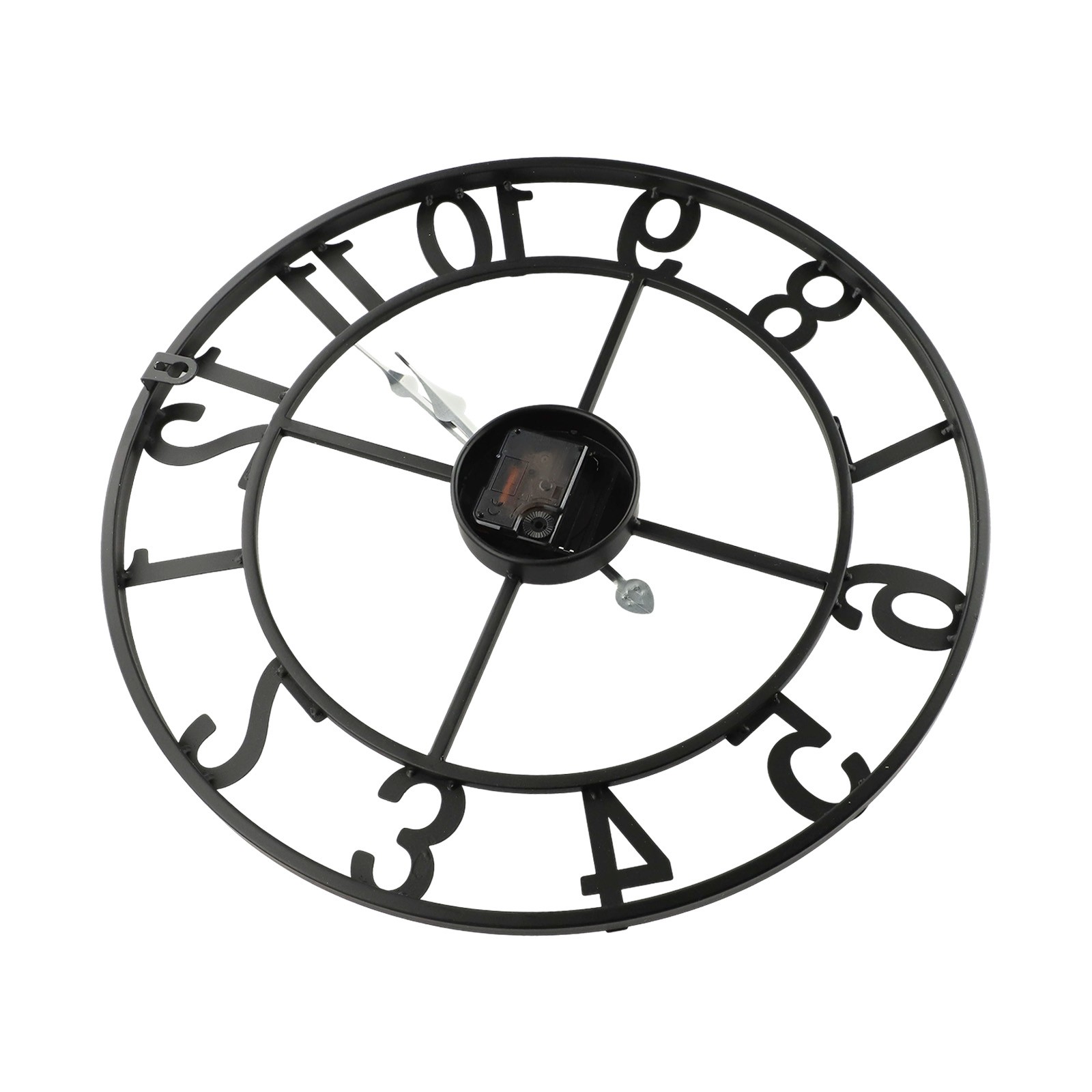 Stilvolle Wanduhr aus Metall für den Außenbereich perfekt für Garten und für - Bild 34 von 52