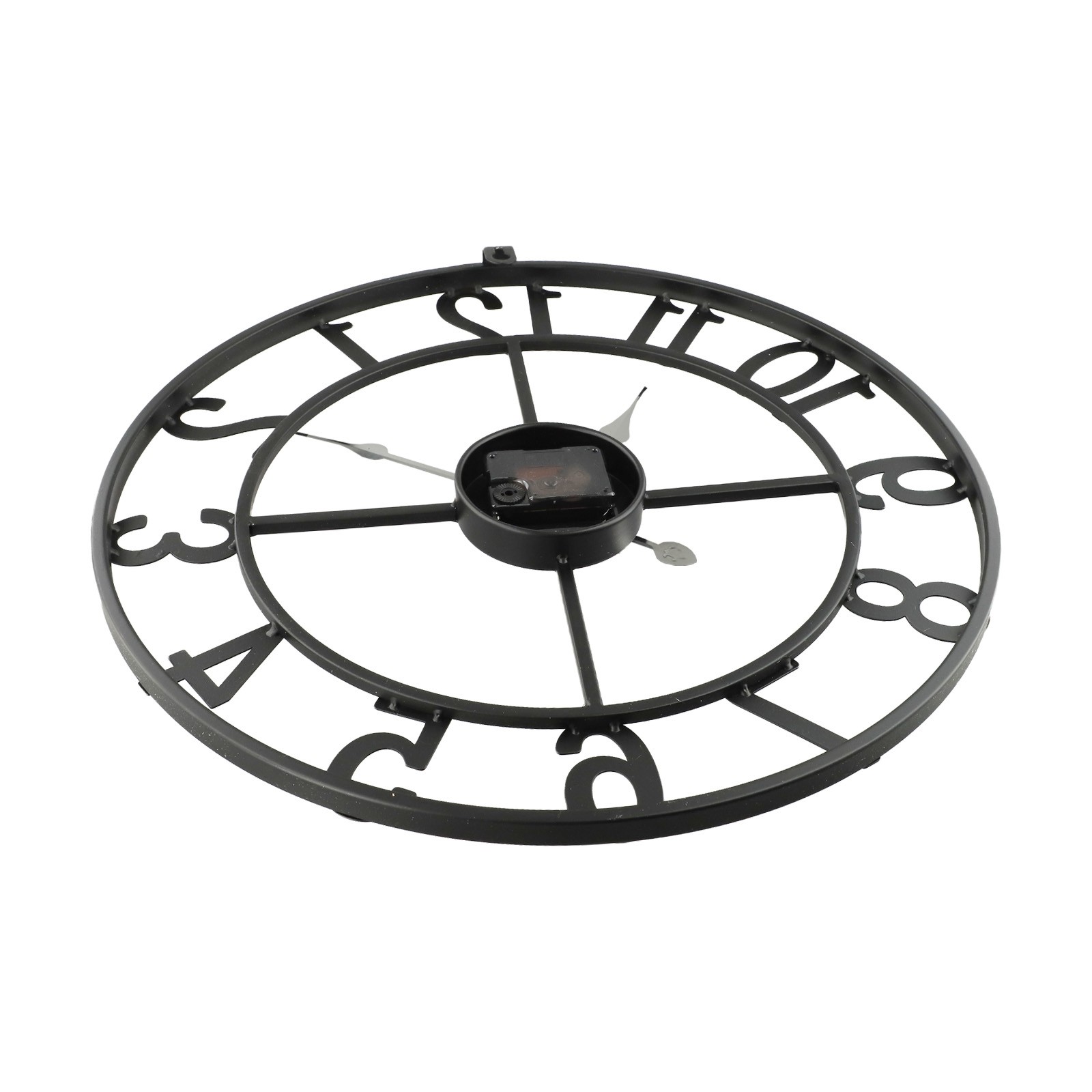 Stilvolle Wanduhr aus Metall für den Außenbereich perfekt für Garten und für - Bild 38 von 52