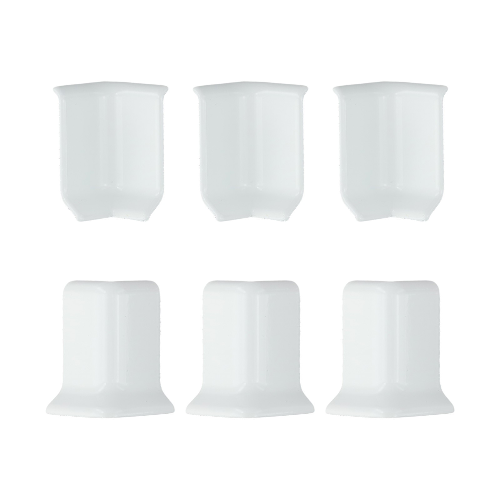6 Pack Baseboard Corner Blocks for Easy Installation on 5 4 cm Heights - Picture 25 of 47