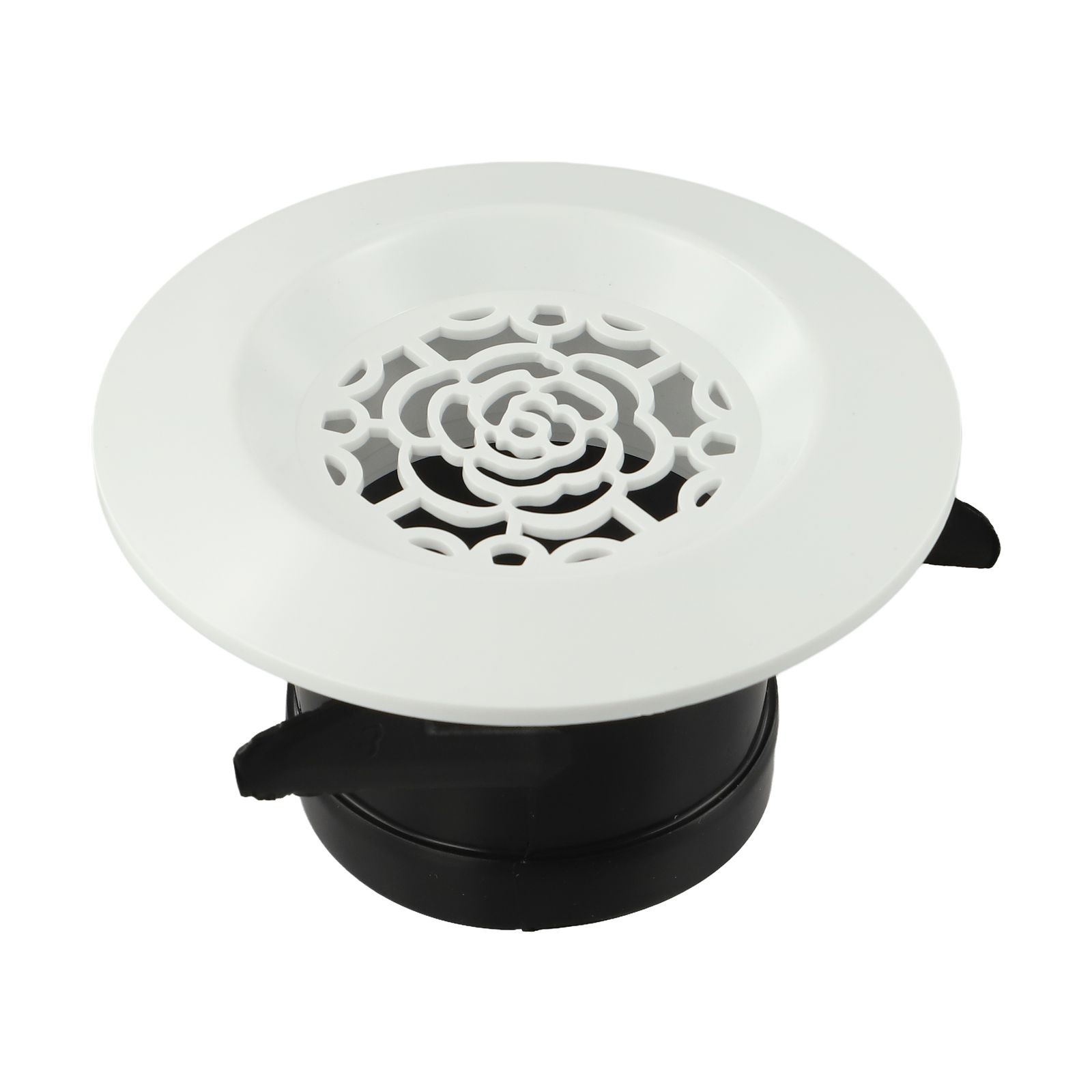 Multi Purpose White Flower Air Vent Cover with Easy Installation Features