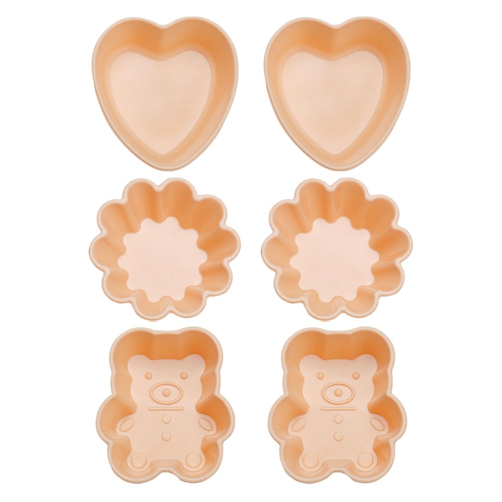 Silikon Backformen Set für Cupcakes und Gelees 6 Stück verschiedene Formen - Bild 14 von 15
