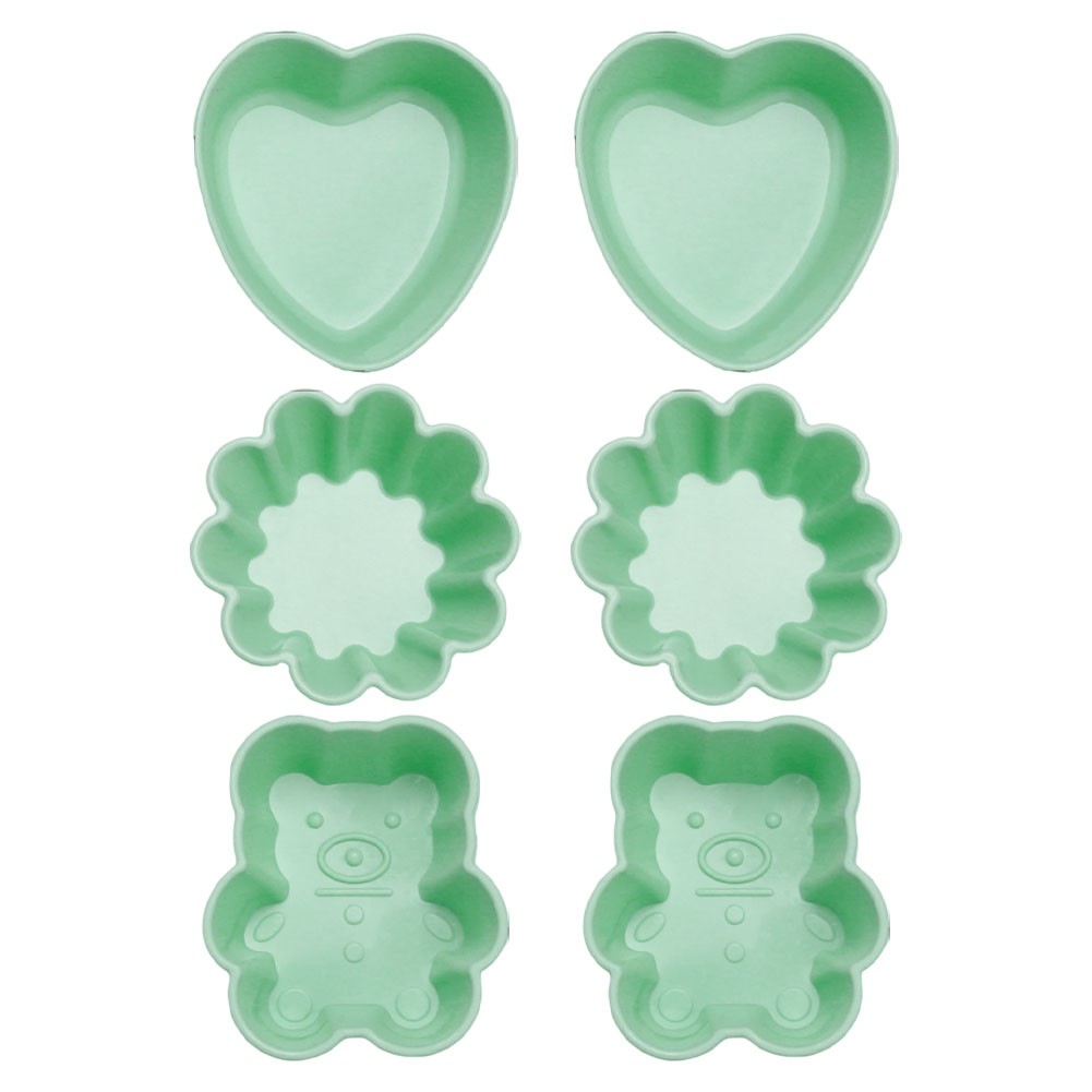 Silikon Backformen Set für Cupcakes und Gelees 6 Stück verschiedene Formen - Bild 13 von 15