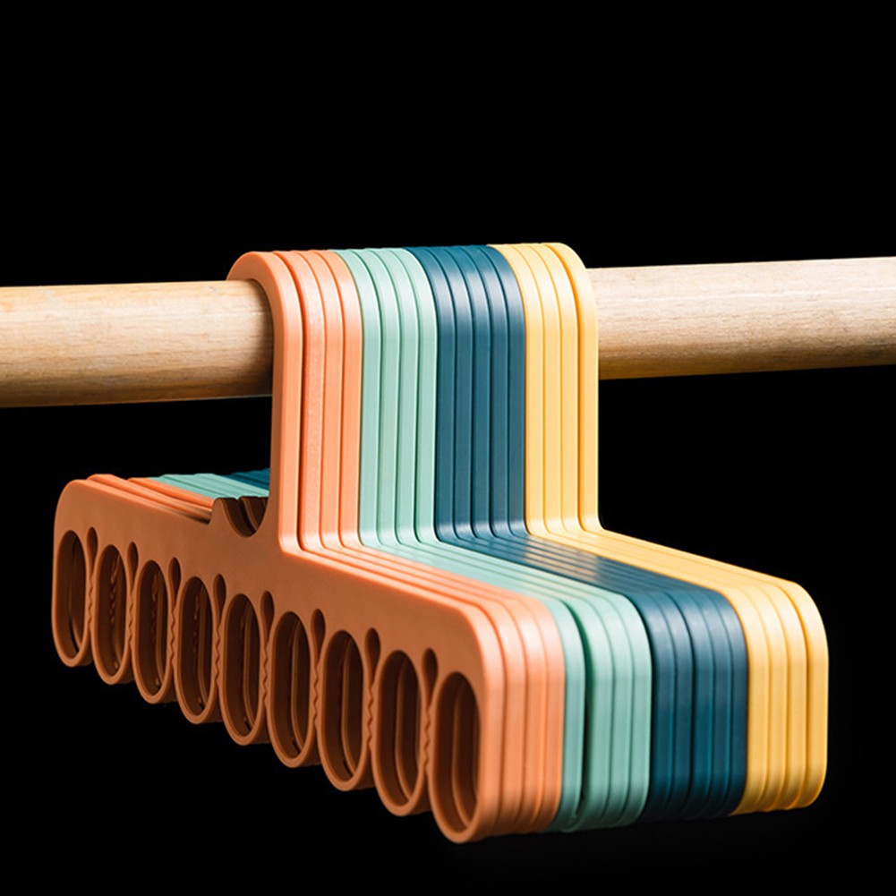 Space Efficient Nine soldes Hole Rack Perfect for Organizing Your Socks Easily