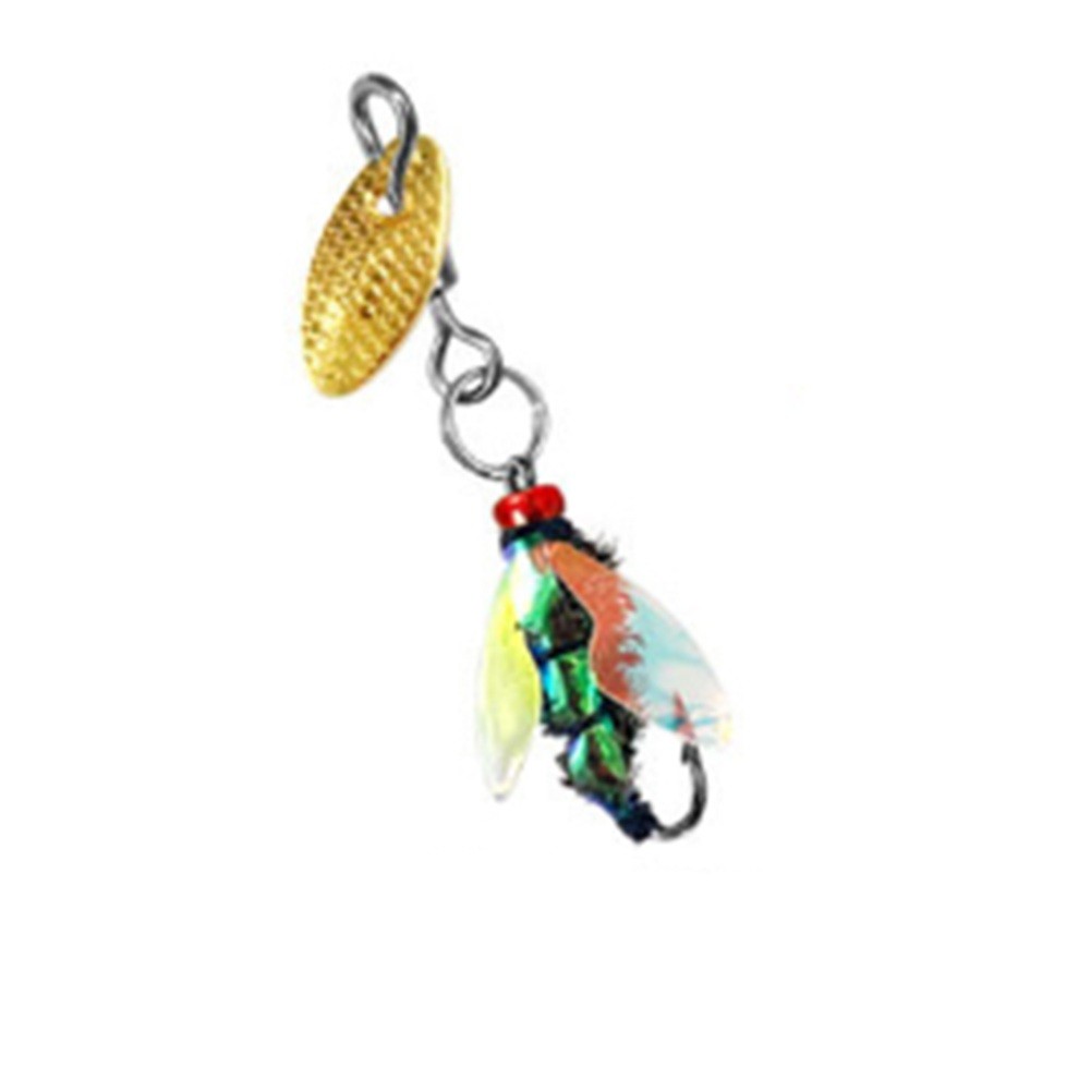 Set of 5 Colorful Modified Fly Hooks Tailored for Various Fish Species - Picture 14 of 24