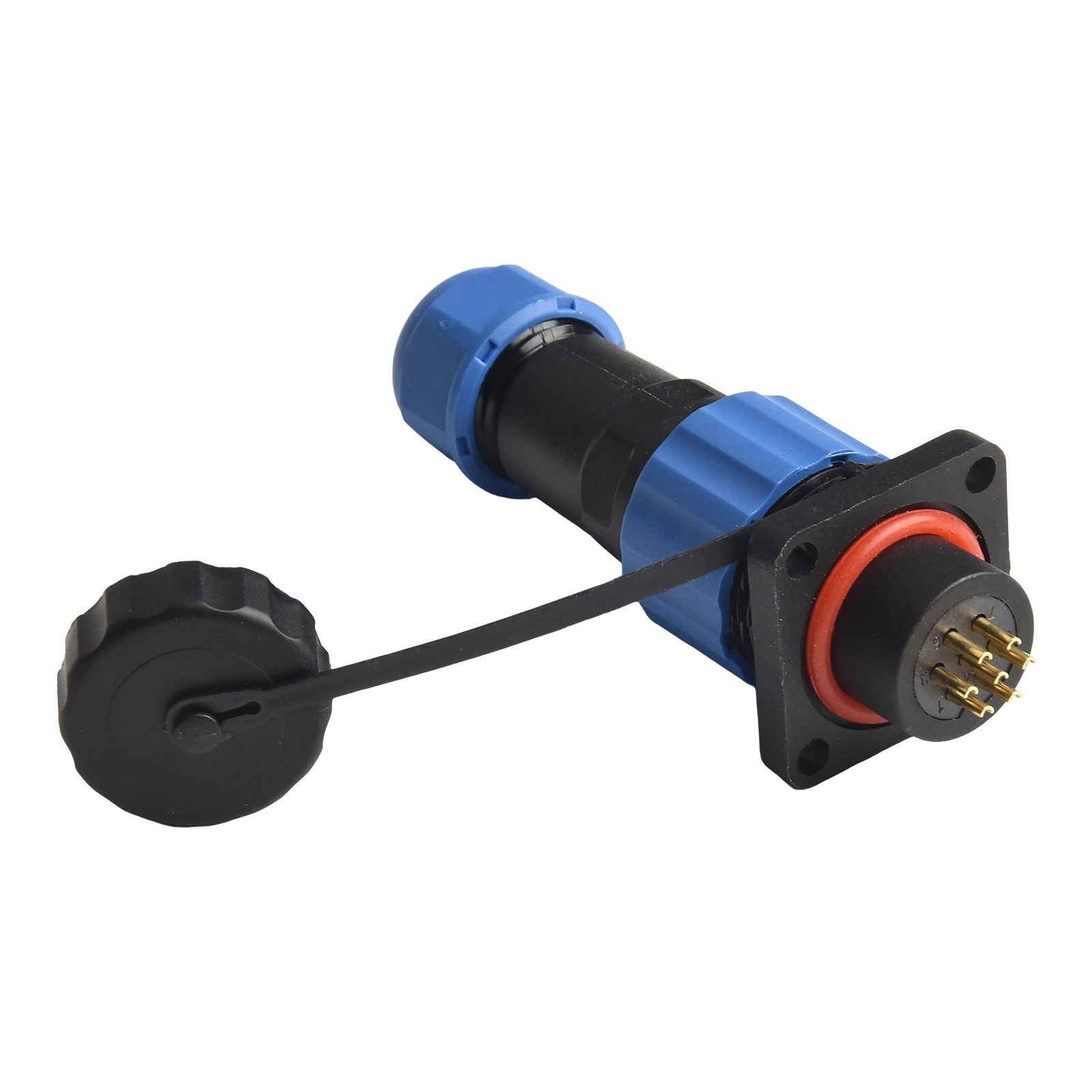 Blue Black IP68 Waterproof Circular Connector for LED Lighting (29pin) - Picture 75 of 75