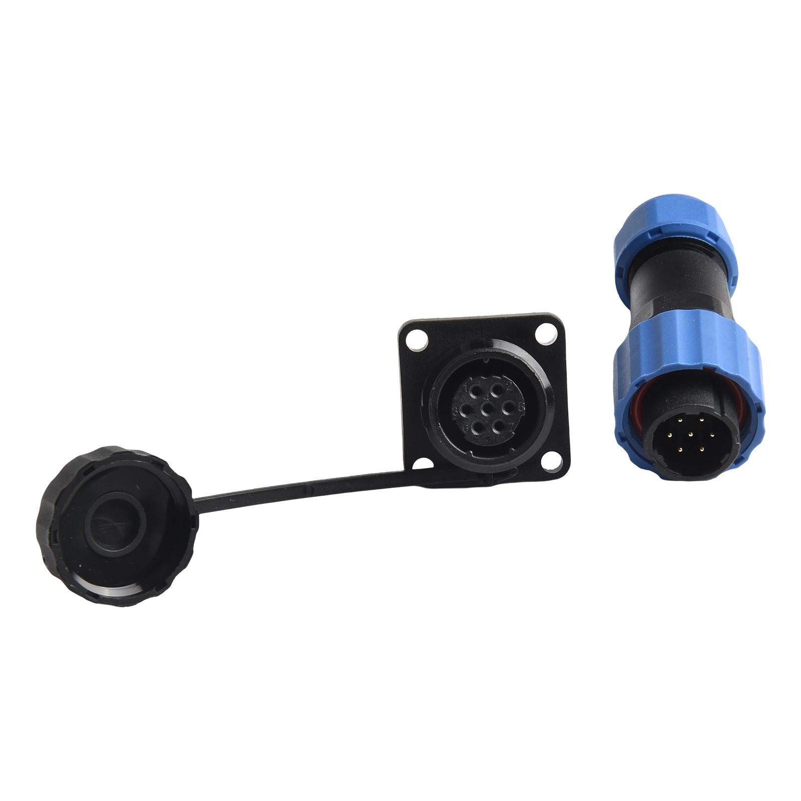SP16 Panel Mount Waterproof Circular Connector 29pin for Outdoor Lighting - Picture 74 of 75