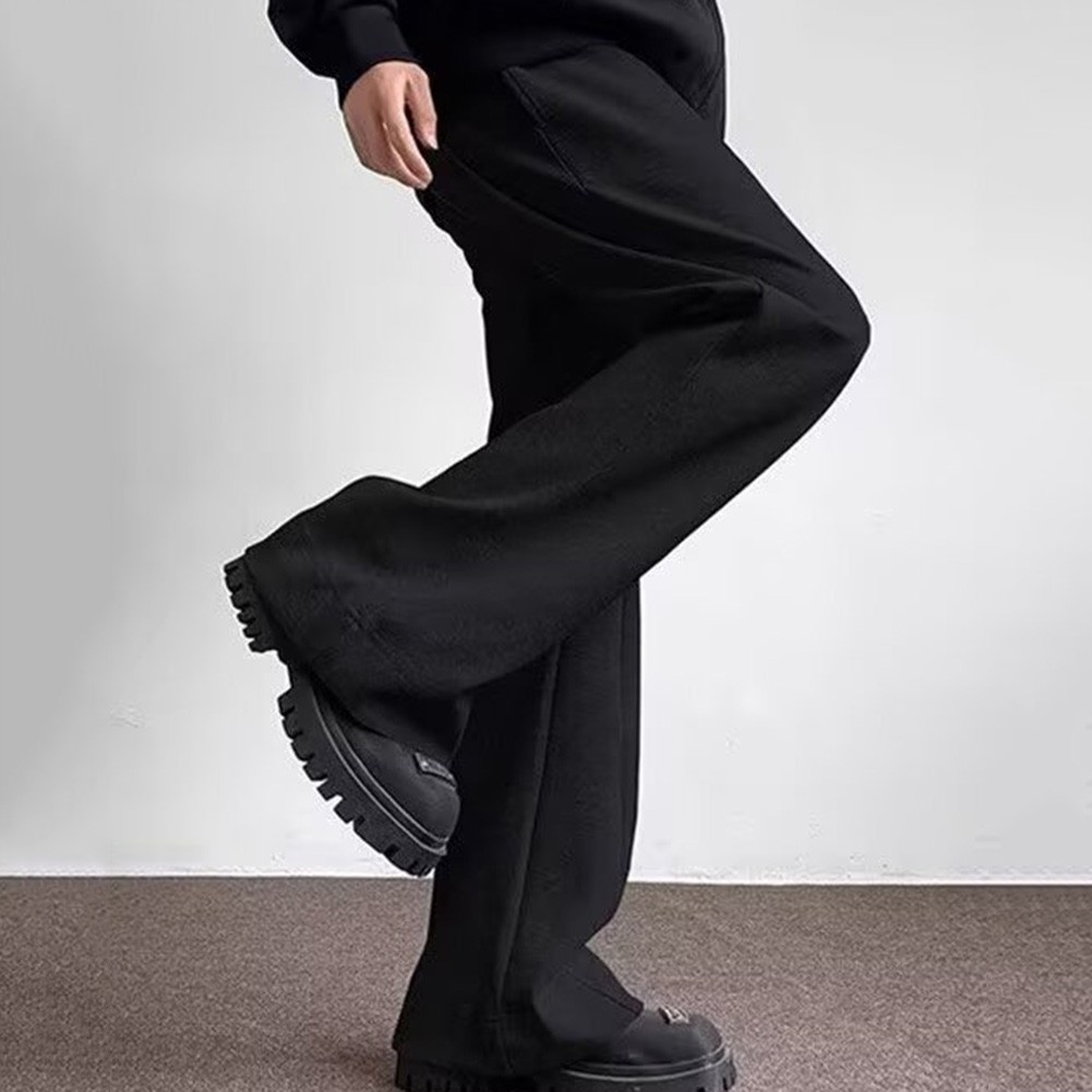 Mens Modern Loose Fit Trousers Perfectly Designed Drape Style for Looks - Picture 16 of 37
