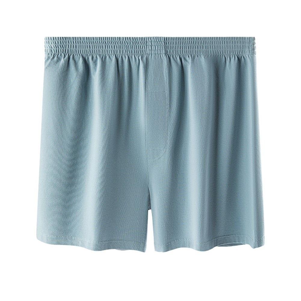 Men's Casual Cotton Boxers Mid Waist Underwear Comfortable Home Trunks Shorts - Picture 11 of 17