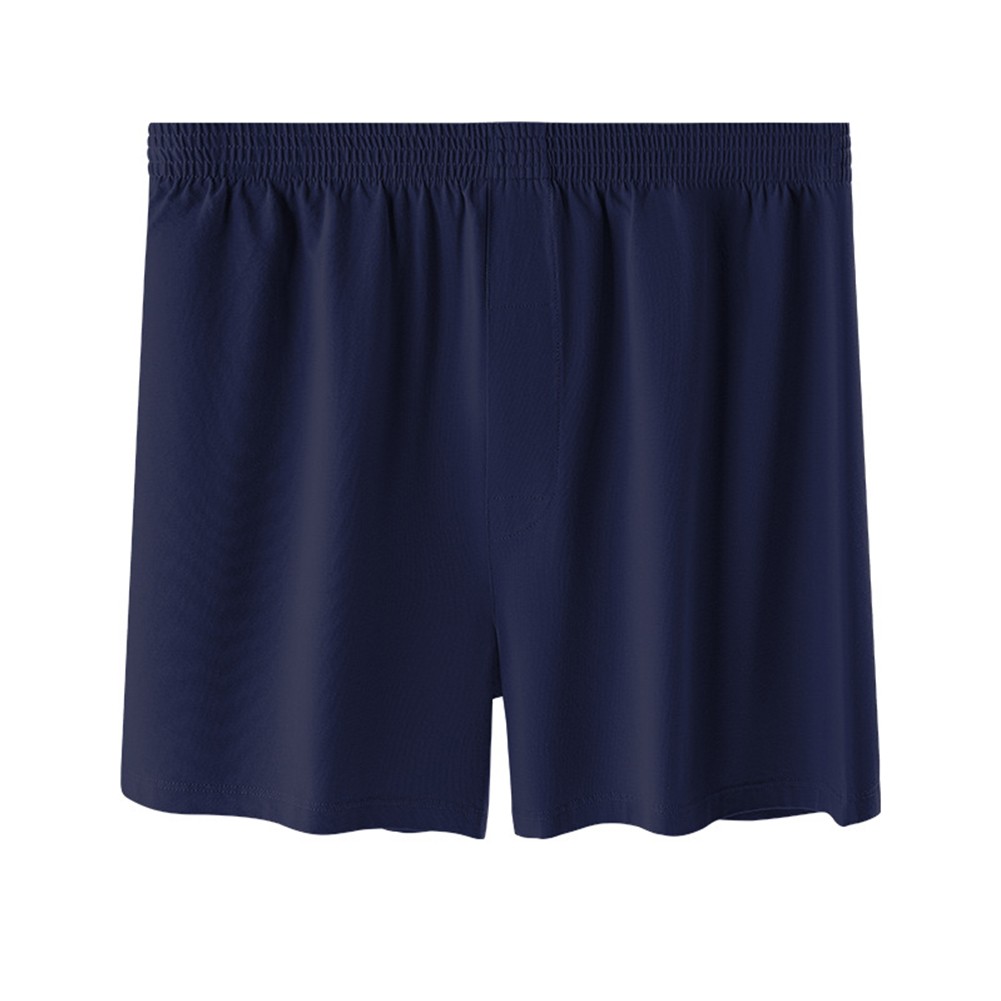 Men's Casual Cotton Boxers Mid Waist Underwear Comfortable Home Trunks Shorts - Picture 16 of 17