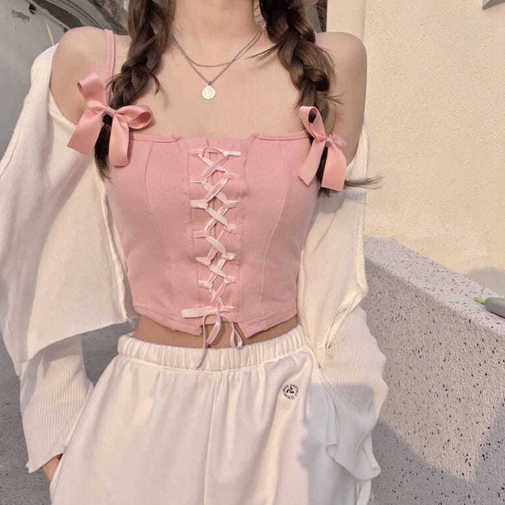 Womens Strappy Tank Top Stylish and Breathable Design for Summer Activities - Picture 21 of 21