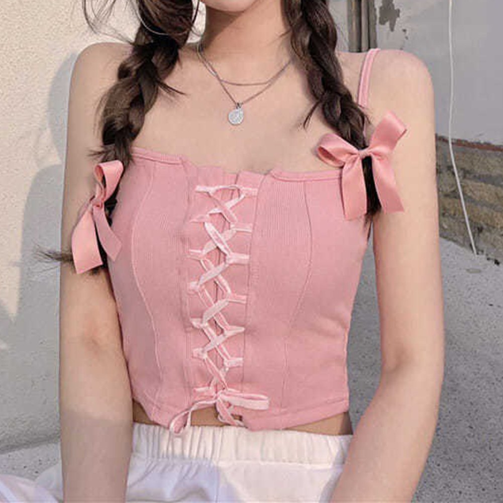 Lightweight Women's Camisole Fashionable Summer Attire with Strappy Design