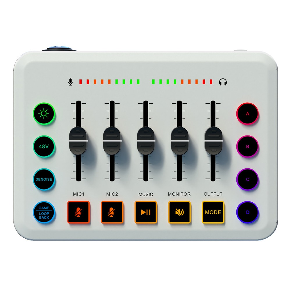 Mixeur gaming RGB facilement transportable idéal pour la création de contenu à distance - Photo 14/14
