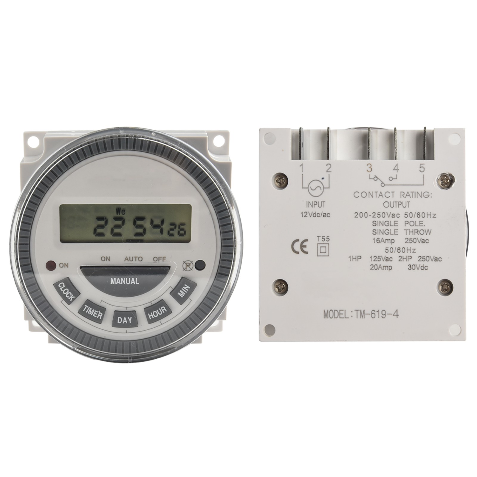 7 Days Weekly Programmable Digital Timer Lighting Switch LCD ON/OFF Time Relay - Picture 24 of 31