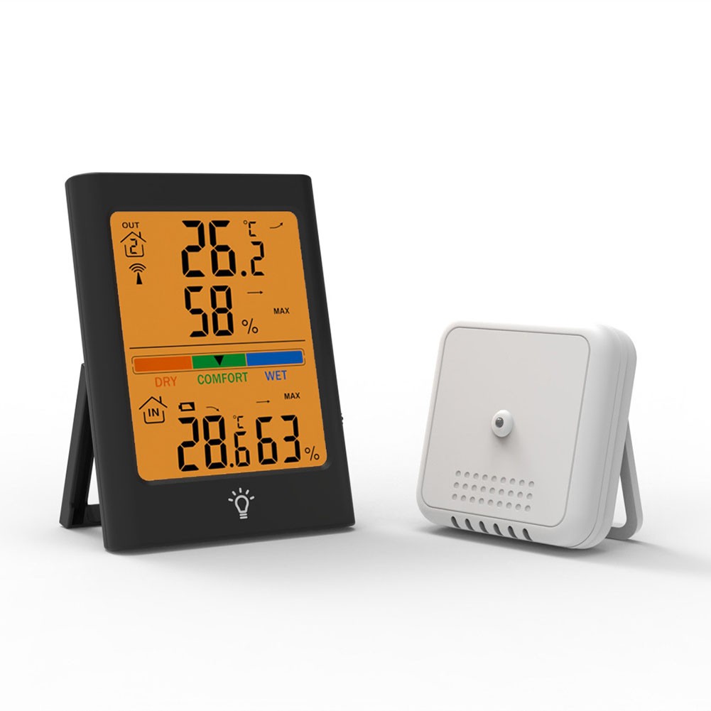 Hygrometer und Thermometer Funk Wetterstation mit wasserdichtem Gehäuse - Bild 24 von 27