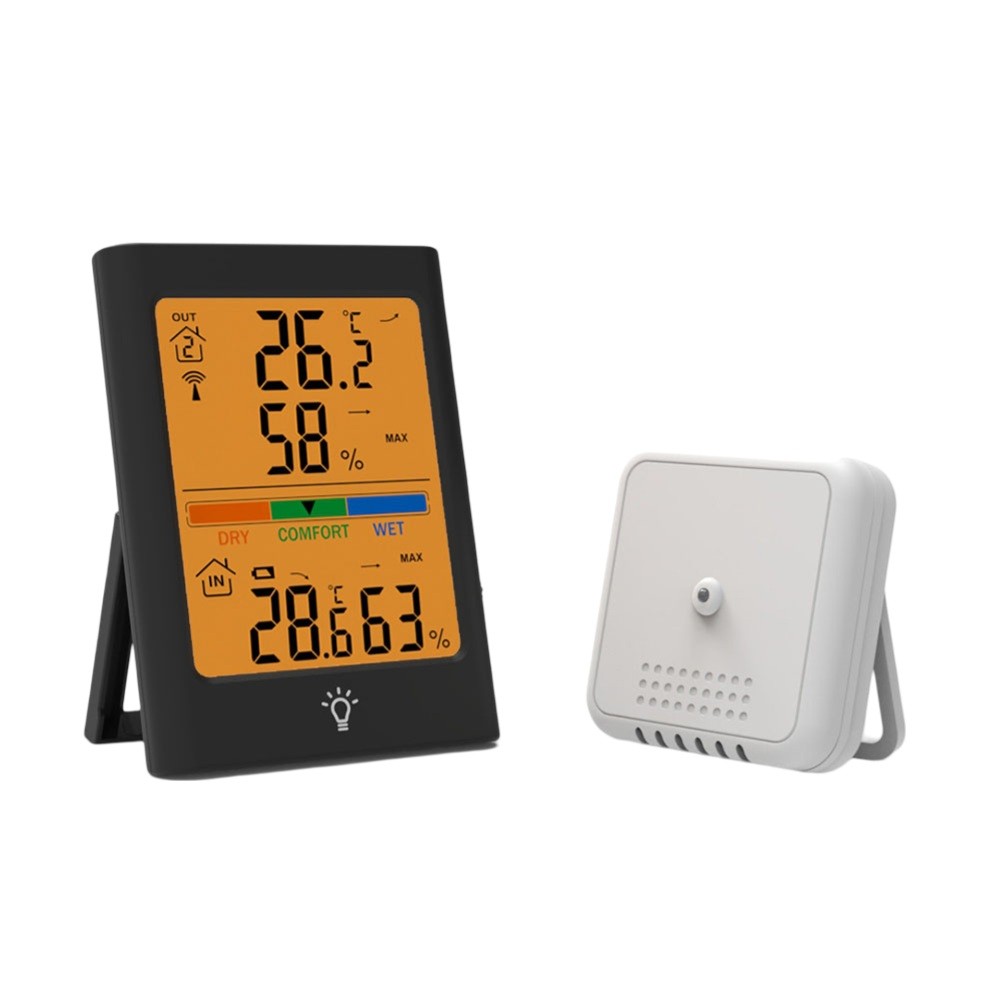 Hygrometer und Thermometer Funk Wetterstation mit wasserdichtem Gehäuse - Bild 23 von 27